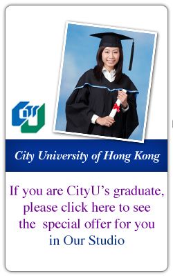 Special Promotion for City University of Hong Kong 城市大學畢業攝影優惠